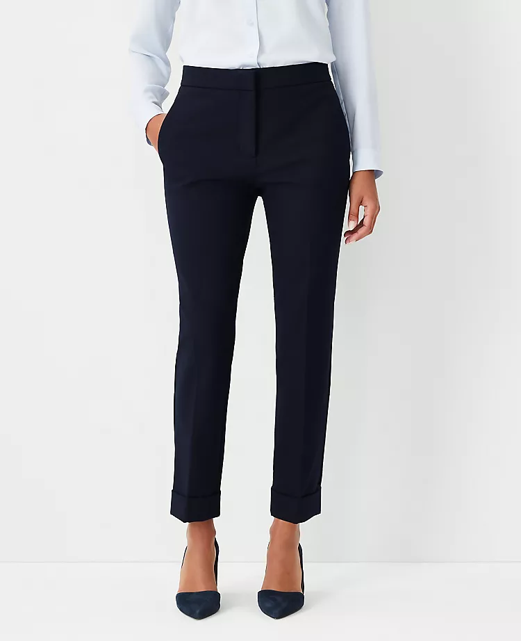The High Waist Ankle Pant - Curvy Fit 1 The High Waist Ankle Pant - Curvy Fit
