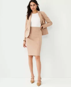 The High Waist Seamed Pencil Skirt In Double Knit 5 The High Waist Seamed Pencil Skirt In Double Knit -Outlet Modern Muse Closet Store 592549 5051 ALT2