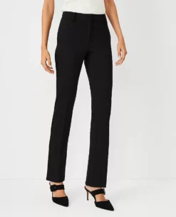 The Sophia Straight Pant In Knit - Curvy Fit