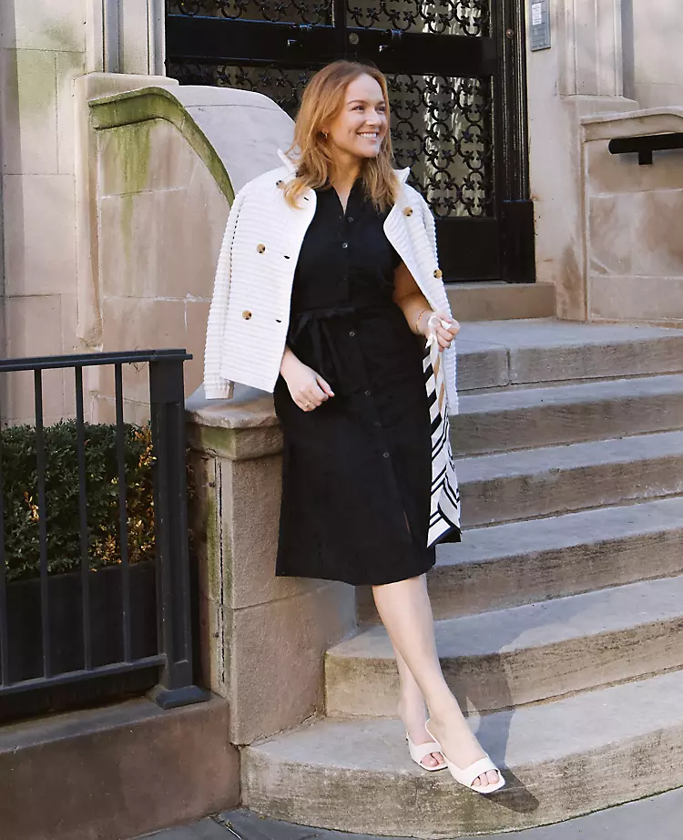 Textured Sweater Jacket - Image 4