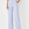 The Wide Leg Pant In Cross Weave
