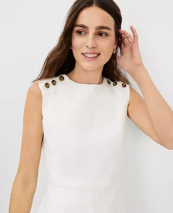 Tweed Flounce Shift Dress -Outlet Modern Muse Closet Store 603818 9192 ALT2