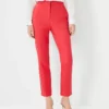 The Eva Ankle Pant In Stretch Cotton