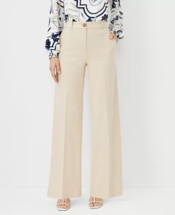 The Wide Leg Pant In Cotton