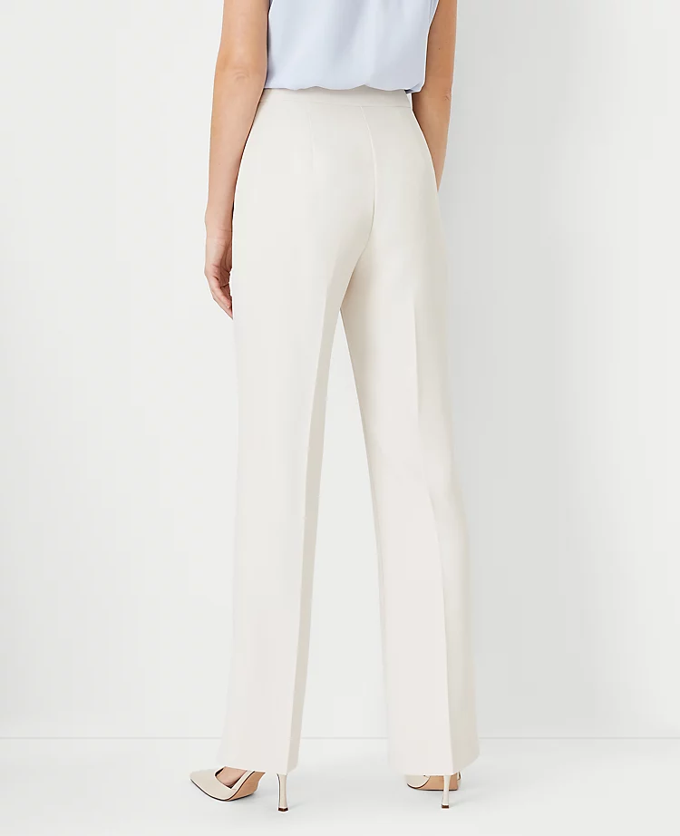The Side Zip Trouser Pant In Fluid Crepe - Image 2