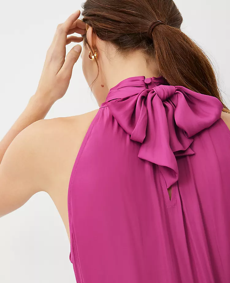 Bow Halter Top - Image 3