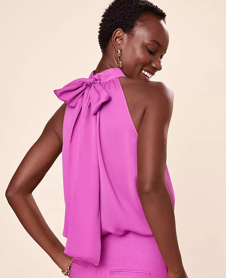 Bow Halter Top - Image 4