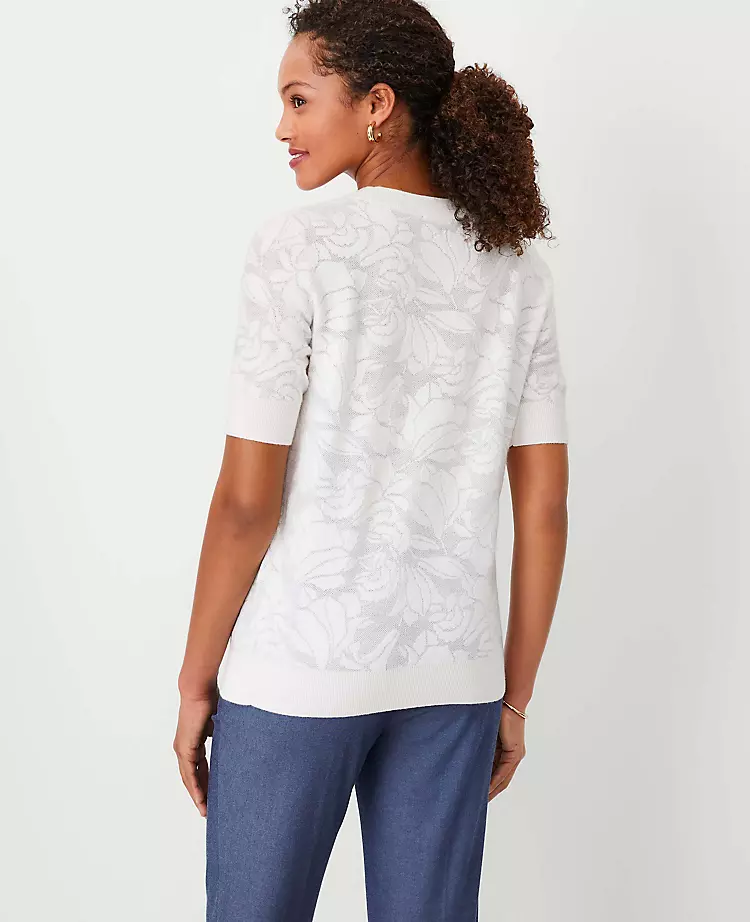 Lace Sweater Tee - Image 2