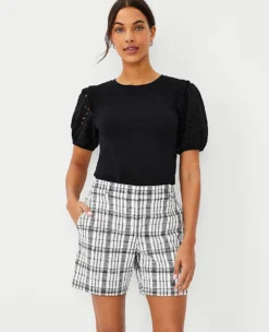 The Metro Short In Plaid