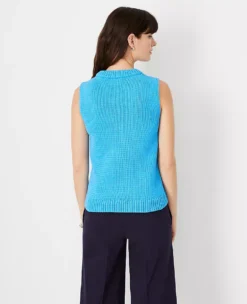 Textured Sweater Shell -Outlet Modern Muse Closet Store 608579 2643 ALT1
