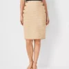 Shimmer Tweed Sailor Pencil Skirt