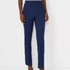 The Petite Side Zip Sophia Straight Pant In Bi-Stretch