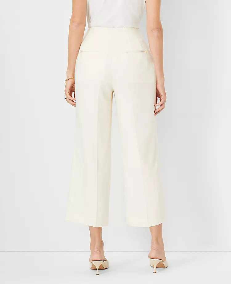 The Petite Seamed Straight Crop Pant - Curvy Fit - Image 2