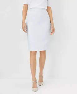 Petite Textured Pencil Skirt