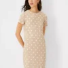 Petite Polka Dot Tee Shift Dress