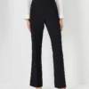 The Side Zip Trouser Pant In Fluid Crepe - Curvy Fit