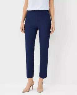The Side Zip Eva Ankle Pant In Bi-Stretch - Curvy Fit