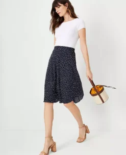Spotted Full Skirt -Outlet Modern Muse Closet Store 613300 1362 ALT2