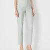 The Eva Ankle Pant In Linen Blend