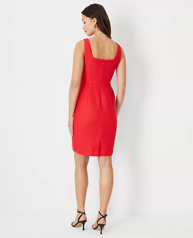 Scoop Neck Sheath Dress - Image 2