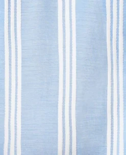 Striped Ruffle Button Top -Outlet Modern Muse Closet Store 613698 3435 ALT3