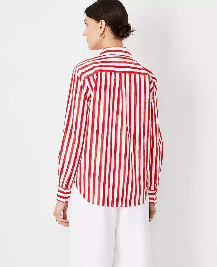 Stripe Relaxed Perfect Shirt - Image 2