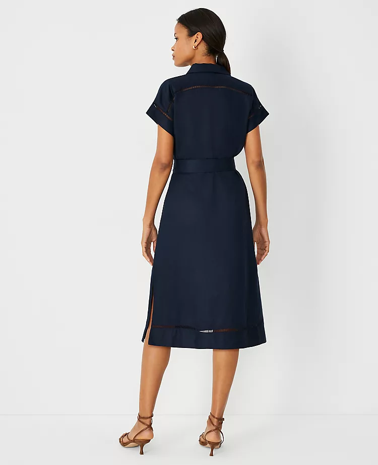 Petite Cutout Pocket Shirtdress - Image 2