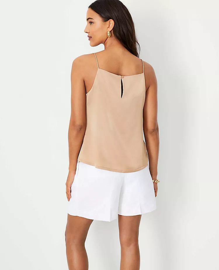 Square Neck Strappy Tank Top - Image 2