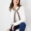 Petite Crochet Trim Jacket