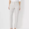 The Sophia Straight Pant In Linen Blend - Curvy Fit