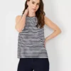 Striped Jacquard Tank Top