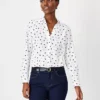 Petite Dotted Essential Shirt