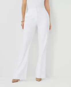 The Petite Trouser Pant In Linen Blend - Curvy Fit
