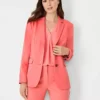 The Petite Notched Two Button Blazer