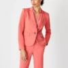 The Petite One Button Blazer